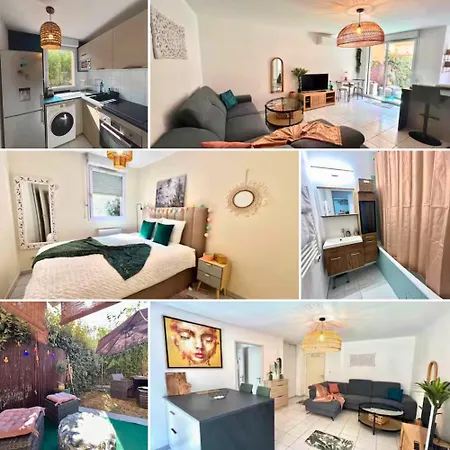 Le Ernest - Piscine, Parking & Jardin Prive Et Climatisation 아파트 툴루즈